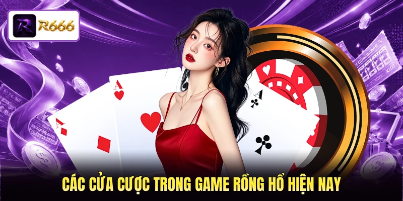 Các cửa cược trong game Rồng Hổ hiện nay