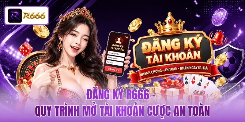 Đăng Ký R666 - Quy Trình Mở Tài Khoản Cược An Toàn 