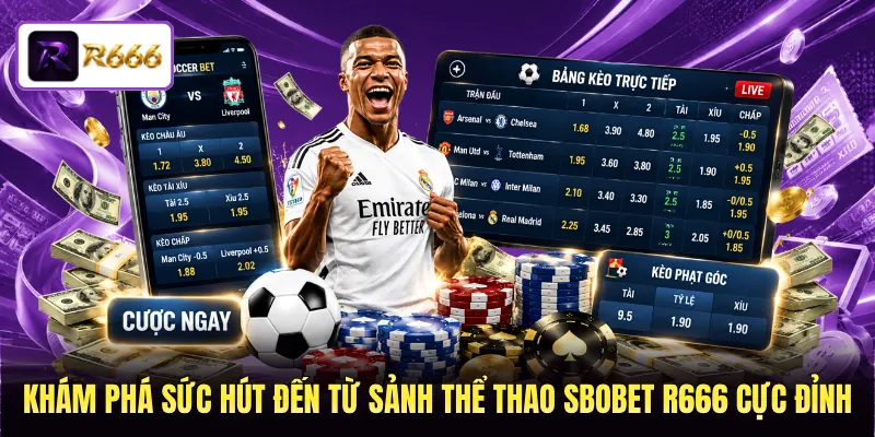 Khám phá sức hút đến từ sảnh thể thao SBOBET R666 cực đỉnh