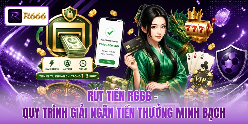 Rút Tiền R666 - Quy Trình Giải Ngân Tiền Thưởng Minh Bạch 