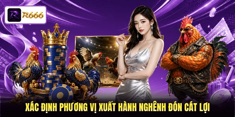 Xác định phương vị xuất hành nghênh đón cát lợi